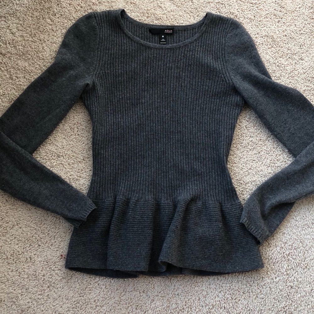 Aqua Cashmere sweater